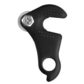 KIEVODE Index Derailleur Hanger Plate for Shimano and SRAM with Nut and Bolt Adapter - Replacement Hanger Part for Rear Derailleur - for Mountain Bikes, Road Bicycles, and MTBs