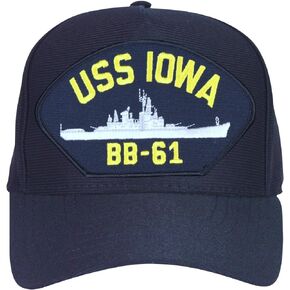 USS Iowa BB-61 Ship Cap