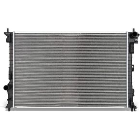 DNA Motoring OEM-RA-1451 2-Row OE Style Bolt-On Aluminum Core Radiator Compatible with 85-96 F150 / Bronco, 85-97 F250 / F350 AT MT, 27-9/16" W X 18-1/8" H X 2-3/16" D, 1-3/4" Inlet, 1-3/4" Outlet