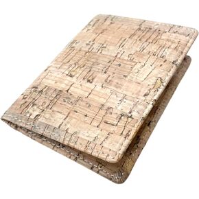 Cork Folding Card Holder | RFID Blocking | Vegan | Ethically Manufactured | Slim Wallet for Men & Women, Beige, Minimalist in Saudi Arabia