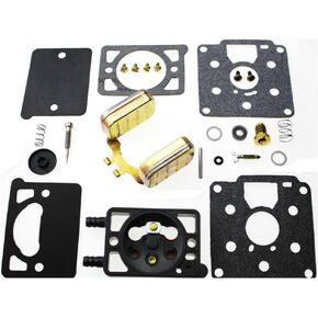 CQYD 142-0570 Carb Carburetor Rebuild Repair Gasket Float Kit Compatible with Onan Engine Model BF BG B43M B48M DD11 DD13 DD15 142-0570 146-0380 K7523 Z750