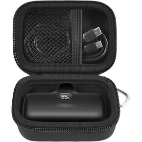 حافظة صلبة لهاتف iWalk/JEJILL/Charmast/LanLuk/VEGER/Swyop/Feob/Taegila/For Kuulaa Charging Battery Pack، حامل تخزين بنك الطاقة لشاحن محمول صغير - حقيبة فقط (وردي) in Kuwait