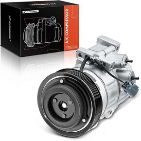 A-Premium Air Conditioner AC Compressor with Clutch Compatible with Mazda CX-7 2.3L 2.5L 2009-2012, HS18 Style