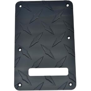 Dopro Gold Diamond Plate Modern ST Strat Back Plate Aluminum Tremolo Trem Back Cover Fits American/Mexican FD Straocaster