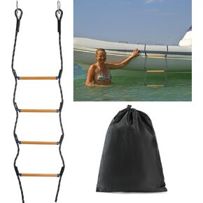 سلم حبل القارب، سلم قارب قابل للنفخ، سلم حبل عالي التحمل، سلم قوة القارب، تمديد للبالغين، قارب عائم، قوارب الكاياك، التجديف، قارب بمحرك in Kuwait