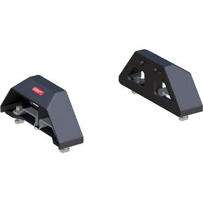 CURT 16024 A30 Replacement Chevrolet Silverado, GMC Sierra 2500, 3500 HD Puck 5th Wheel Legs, 30,000 lbs, Carbide Black, Hitch Head Required