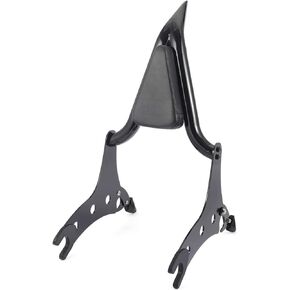 FIASRAC Detachable Sissy Bar Passenger Rear Backrest Pad, Rear Passenger Sissy Bar BackrestCompatible For Indian Chieftain Roadmaster Springfield Challenger 2014-2023