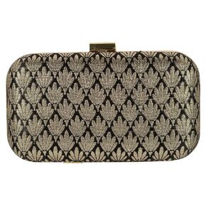 HOMEMPORIA Ethnic design Clutch Purses for Women Wedding Cross Body Bag Purses for Women Wedding Prom Party Club.