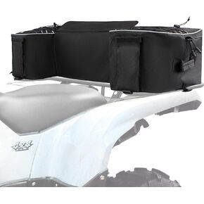 Ruralty ATV Storage Bag - 15.5 x 32.5in Cargo 4 Wheeler Storage Bag Accessories ATV Back Seat Rack Camping Storage