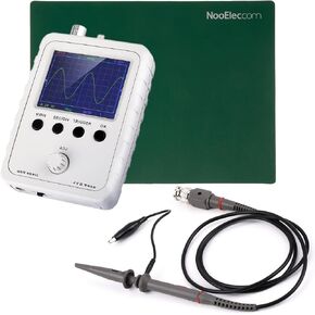 JYETech 'DSO Shell' Oscilloscope DIY Kit w/Enclosure, 100MHz Probe, Clip Probe & ESD-Safe Silicone Mat