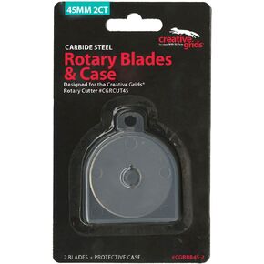 Creative Grids 45mm Replacement Rotary Blade 2pk