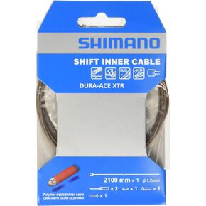 SHIMANO Dura-Ace Shift Cable Polymer Coated Grey 2016 Shift Cable/Cover