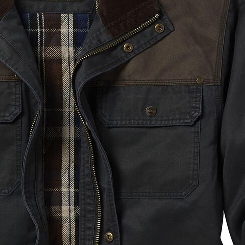 معطف رجالي من Legendary Whitetails Tough as Buck Chore، وسترة الحظيرة والميدان، ملابس عمل كبيرة وطويلة، مبطنة بالفانيلا in Kuwait