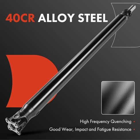 A-Premium Rear Complete Drive Shaft Prop Shaft Driveshaft Assembly Compatible with Ram 1500 2013-2021, 1500 Classic 2019-2021, 4WD, Automatic 8 Speed Transmission, Replace# 52123986AA in Saudi Arabia