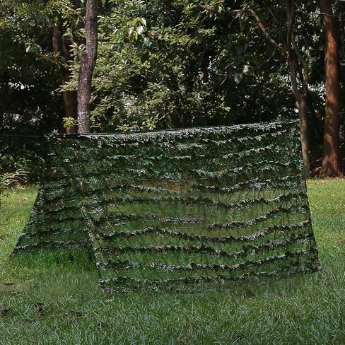 Zicac Outdoor Ghillie Suit 3d Leafy Camo Poncho for Men Hunting Bird Watch Military CS Woodland Hoodie Camouflage Cloak in Saudi Arabia