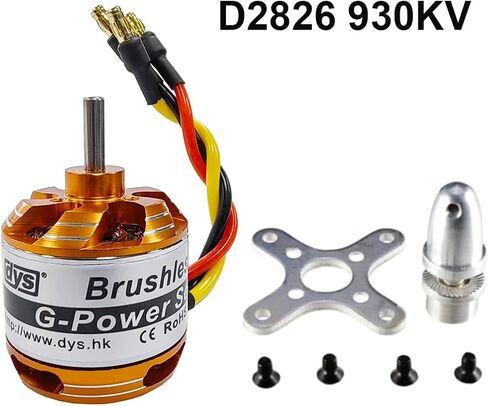 DYS D2826 2200KV/1400KV/1000KV/930KV Brushless Motor for RC Fixed-Wing/MultiCopter/Quadcopter/Multi-axis Aircraft (D2826 2200KV) in Saudi Arabia