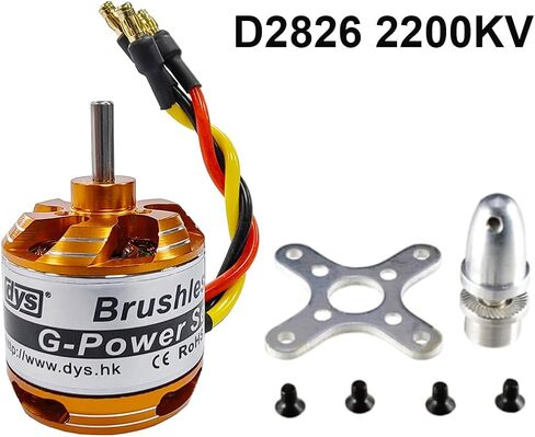 DYS D2826 2200KV/1400KV/1000KV/930KV Brushless Motor for RC Fixed-Wing/MultiCopter/Quadcopter/Multi-axis Aircraft (D2826 2200KV) in Saudi Arabia