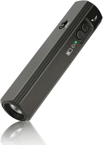 صفارة Folgtek الإلكترونية عالية الحجم، صفارة طوارئ وشعلة محمولة، صفارة حكم مضادة للنفخ مع مصباح يدوي وحبل للمدربين والمعلمين والشرطة والتخييم في الهواء الطلق وركوب القوارب والمشي لمسافات طويلة in Kuwait