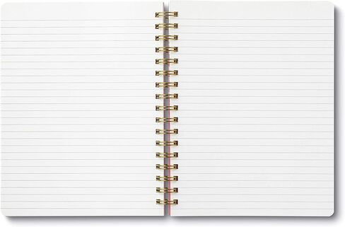 Compendium Spiral Notebook - الخريطة التي تشير إلى وجهتها مكتوبة على قلبها. - دفتر ملاحظات حلزوني مصمم يحتوي على 192 صفحة مسطرة، مسطر بالكلية، 7.5 بوصة عرض × 9.25 بوصة ارتفاع in Kuwait