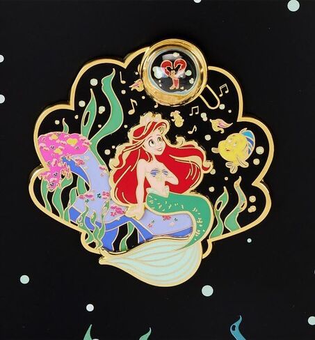 Loungefly Disney The Little Mermaid 35th Anniversary Life is the Bubbles Pin | Loungefly Accessories in Saudi Arabia