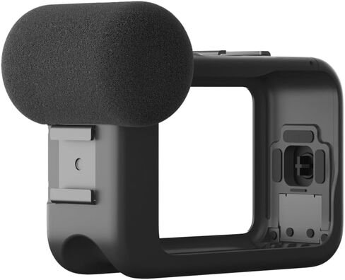 GoPro Media Mod (HERO11 Black/HERO10 Black/HERO9 Black) - ملحق GoPro الرسمي - عبوة التجارة الإلكترونية in Saudi Arabia