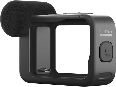 GoPro Media Mod (HERO11 Black/HERO10 Black/HERO9 Black) - ملحق GoPro الرسمي - عبوة التجارة الإلكترونية in Saudi Arabia