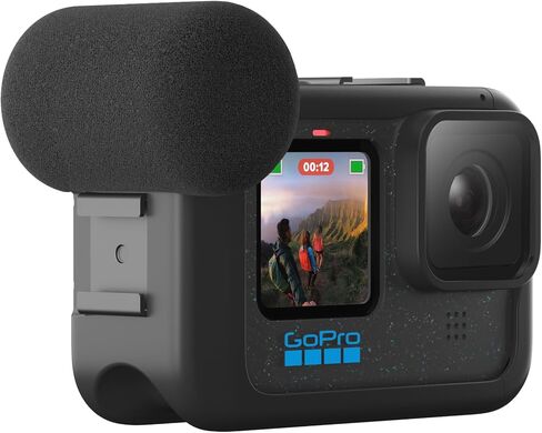 GoPro Media Mod (HERO11 Black/HERO10 Black/HERO9 Black) - ملحق GoPro الرسمي - عبوة التجارة الإلكترونية in Saudi Arabia