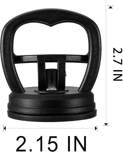 أداة سحب دنت السيارة، سعة شفط تزيد عن 50 رطلًا، أدوات إزالة إصلاح دنت السيارة، أداة سحب كأس شفط 2.15 بوصة لمقبض النافذة، المرآة، الأشياء المتحركة، عبوتان in Kuwait