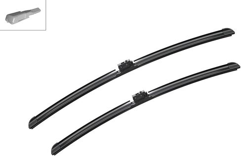 BOSCH 3397014242 AeroTwin OE شفرات ممسحة بديلة للسائق والراكب - مجموعة من 2 (24 بوصة و22 بوصة) in Kuwait