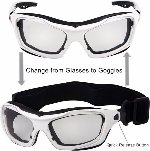 WYND Blocker Motorcycle Riding Glasses Extreme Sports Wrap Sunglasses (Black/Smoke) in Saudi Arabia