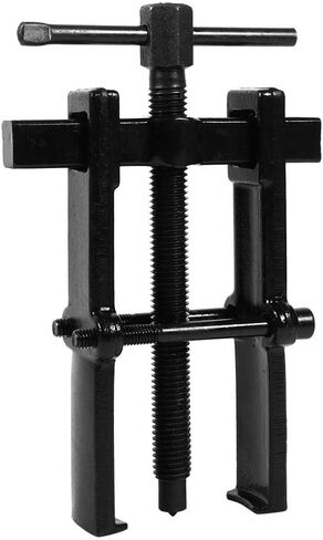 Qiilu Two Jaw Bearing Puller, Adjustable Two Jaw Puller Remover for Removal Bearing or Gears, Pulley, and Flywheel, Motorcycle Car Auto Removing Kit 6" in Saudi Arabia