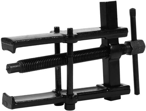 Qiilu Two Jaw Bearing Puller, Adjustable Two Jaw Puller Remover for Removal Bearing or Gears, Pulley, and Flywheel, Motorcycle Car Auto Removing Kit 6" in Saudi Arabia