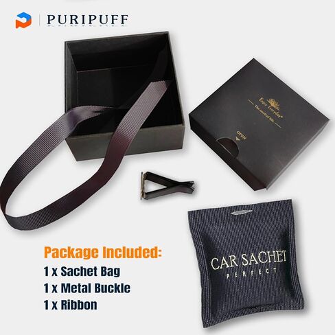 كيس معطر جو من بوريباف، كيس معطر يدوم طويلاً لدرج أو خزانة السيارة والمنزل، عطر نظيف وأنيق يناسب أي مساحة in Kuwait