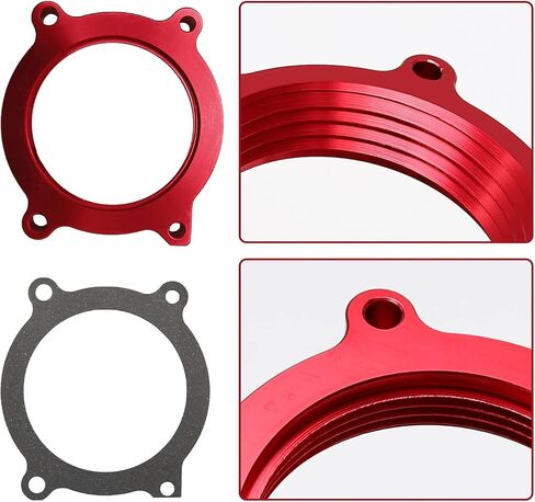 200-617 Throttle Body Spacer, Replacement for Airaid 2007-2013 Chevrado Silverado1500 Tahoe/Avalanche 2007-2014 Chevrolet Suburban/Cadillac Escalade/ESV/EXT 2007-2013 GMC Sierra 1500/Yukon in Saudi Arabia