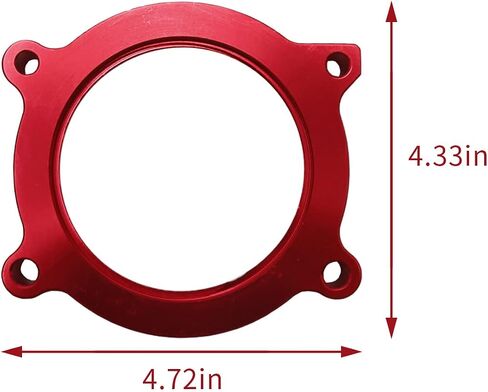 200-617 Throttle Body Spacer, Replacement for Airaid 2007-2013 Chevrado Silverado1500 Tahoe/Avalanche 2007-2014 Chevrolet Suburban/Cadillac Escalade/ESV/EXT 2007-2013 GMC Sierra 1500/Yukon in Saudi Arabia