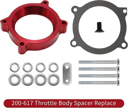 200-617 Throttle Body Spacer, Replacement for Airaid 2007-2013 Chevrado Silverado1500 Tahoe/Avalanche 2007-2014 Chevrolet Suburban/Cadillac Escalade/ESV/EXT 2007-2013 GMC Sierra 1500/Yukon in Saudi Arabia