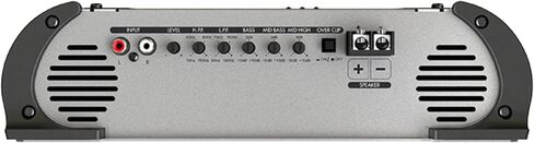 Stetsom EX 8000 EQ 1 Ohm Mono Car Audio Amplifier، 8000.1 8K Watt RMS، 1Ω مستقرة كاملة النطاق HD جودة الصوت MD Crossover HPF LPF Bass Boost مكبر صوت أمامي وخلفي in Kuwait