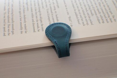 إشارة مرجعية -3 - ملحقات الكتب المغناطيسية - ملحقات القراءة - إشارة مرجعية جلدية - علامة كتاب - مشابك إشارة مرجعية مغناطيسية - إشارة مرجعية جلدية لحفظ صفحتك - مقاس 4 1/2 بوصة × 1 1/2 بوصة بوصة in Kuwait