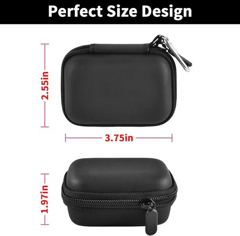 حافظة صلبة لهاتف iWalk/JEJILL/Charmast/LanLuk/VEGER/Swyop/Feob/Taegila/For Kuulaa Charging Battery Pack، حامل تخزين بنك الطاقة لشاحن محمول صغير - حقيبة فقط (وردي) in Kuwait