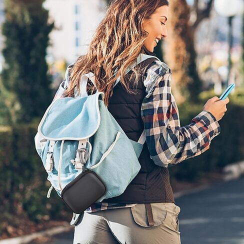 حافظة صلبة لهاتف iWalk/JEJILL/Charmast/LanLuk/VEGER/Swyop/Feob/Taegila/For Kuulaa Charging Battery Pack، حامل تخزين بنك الطاقة لشاحن محمول صغير - حقيبة فقط (وردي) in Kuwait