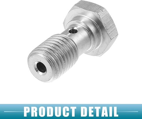A ABSOPRO مسمار بانجوي طقم محوّل تركيب الفرامل M10x1.25 خط الفرامل الموضوع مسمار بانجوي واحد مع 4 غسالات النحاس in Saudi Arabia