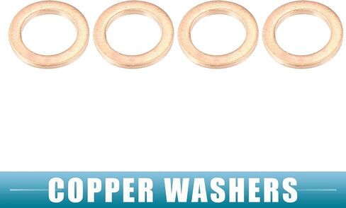 A ABSOPRO مسمار بانجوي طقم محوّل تركيب الفرامل M10x1.25 خط الفرامل الموضوع مسمار بانجوي واحد مع 4 غسالات النحاس in Saudi Arabia