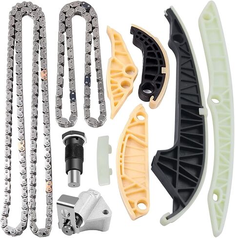 GELUOXI Timing Chain Tensioner Kit Replacement for 2009-2015 VW Jetta Tiguan Golf GTI Passat CC Beetle Audi A4 A6 Q5 TT 2.0T EA888 Gen2 Engine 06H109469T 06H109469AD in Saudi Arabia