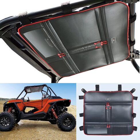 ملحقات Sresk UTV RZR 1000 XP، حقيبة سقف RZR XP حقيبة تخزين علوية حقيبة خريطة لـ Polaris RZR XP 1000 (نماذج بمقعدين أو 4 مقاعد، طوال السنوات) سعة كبيرة مقاومة للماء (أنابيب برتقالية) in Kuwait