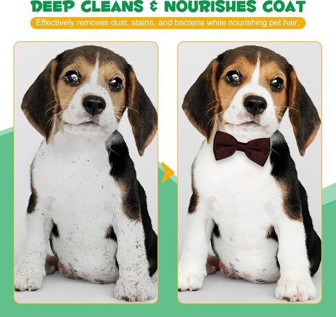 Cleaning Gloves for Dog and Cats,8PCS,Cleaner Wipes Fur Pet For Ears, Face, Paws, Coat and Skin,Nourish Fur Coconut Oil Grooming Cleaner Wipes Pet Bathing Gloves Wipes for Daily Care and Traveling in Kuwait