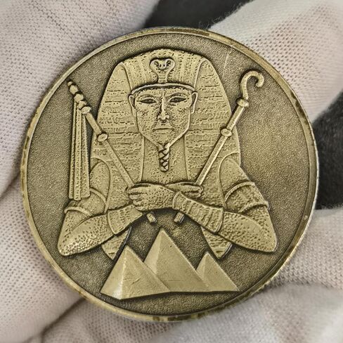 عملة تحدي هرم الفرعون المصري أنوبيس عملة معدنية محظوظة in Kuwait