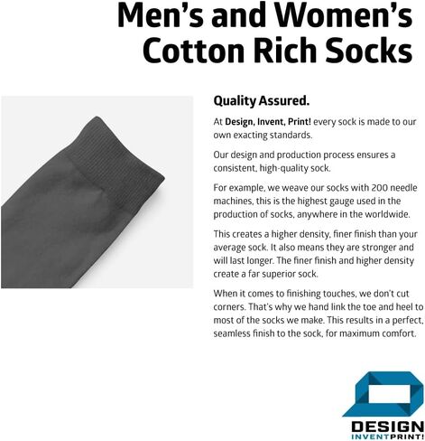 65th Birthday Gift Socks Novelty Keepsake Present Idea for Age 65 Years Old (Size 7-12) (Black) in Saudi Arabia