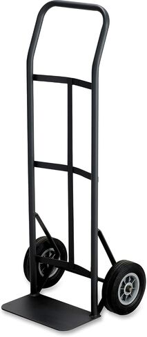 Safco Products Tuff Truck Continuous Handle Hand Truck - 400 lbs. Capacity -Black Powder Coat Finish - With Flow-Back Handle Design - Heavy-Gauge Tubular Steel Frame. For Moving Storage and More in Saudi Arabia