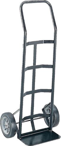 Safco Products Tuff Truck Continuous Handle Hand Truck - 400 lbs. Capacity -Black Powder Coat Finish - With Flow-Back Handle Design - Heavy-Gauge Tubular Steel Frame. For Moving Storage and More in Saudi Arabia