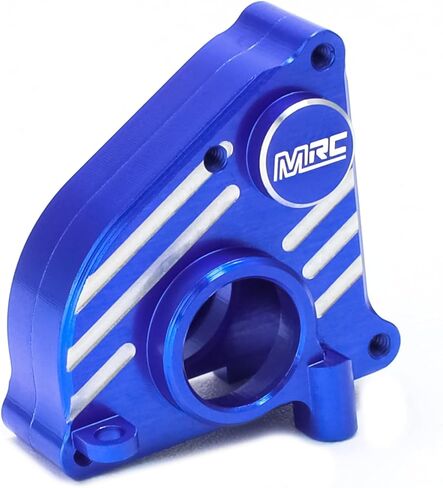 MRC SCX24 ترقية أجزاء سبيكة التصنيع باستخدام الحاسب الآلي غطاء علبة التروس علبة التروس قذيفة لوحة مناسبة لمحور المسار 1/24 (أزرق) in Kuwait